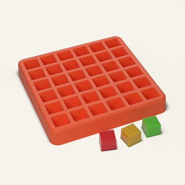 Cube Gummy Mold, 36 Cavity, 3D render