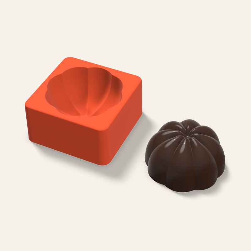 3D Pumpkin Cake Mold, 3 Inch