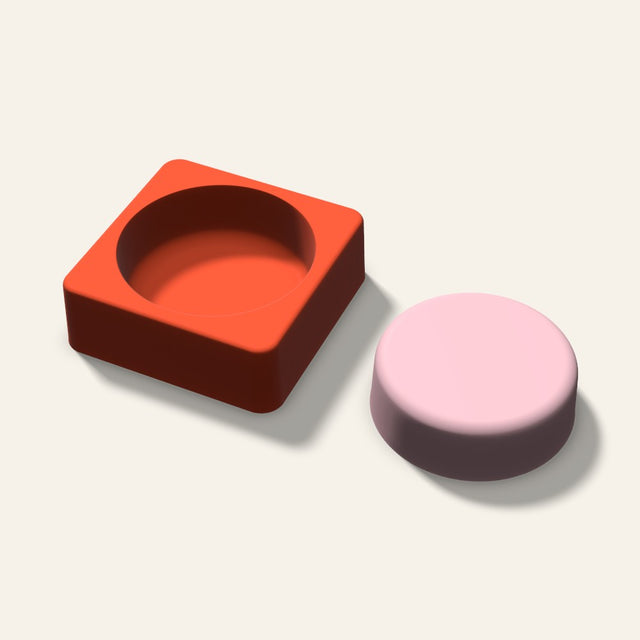 Round Soap Mold, 3 Inch, 3D render
