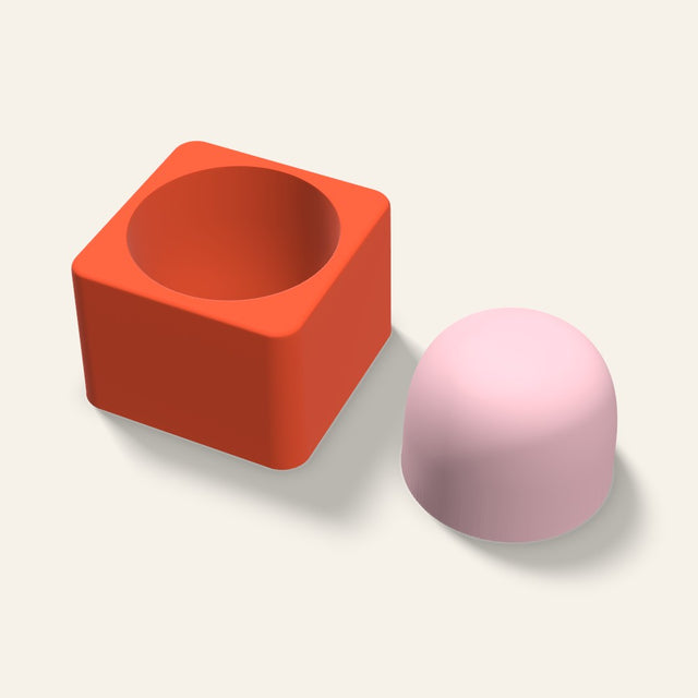 Gumdrop Soap Mold, 2.5 Inch, 3D render