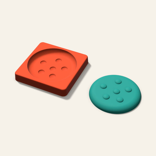 Cookie Freshie Mold, 4 Inch, 3D render