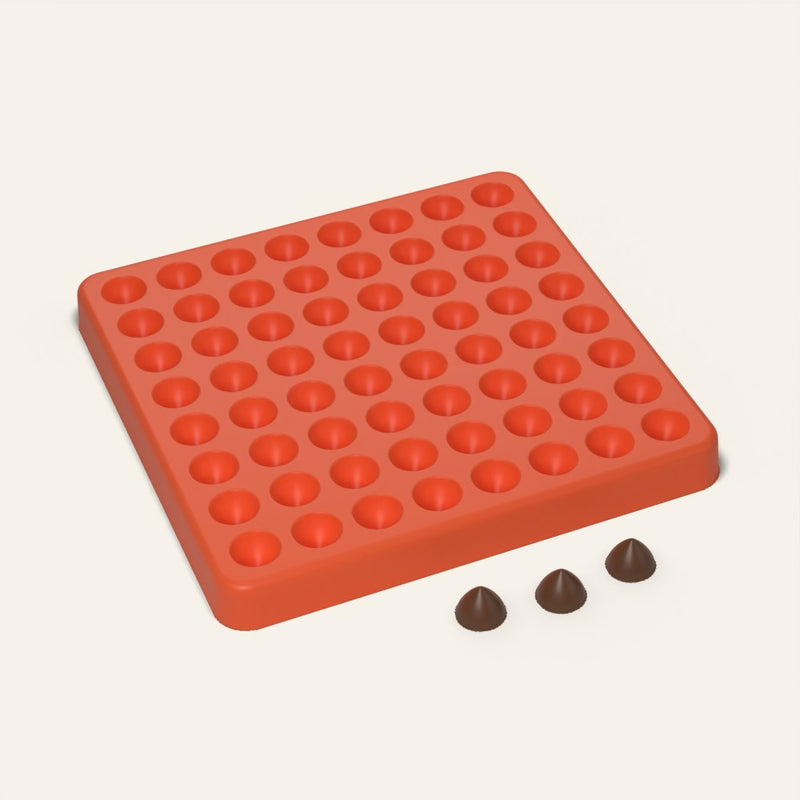 Mini Chocolate Chip Mold, 64 Cavity