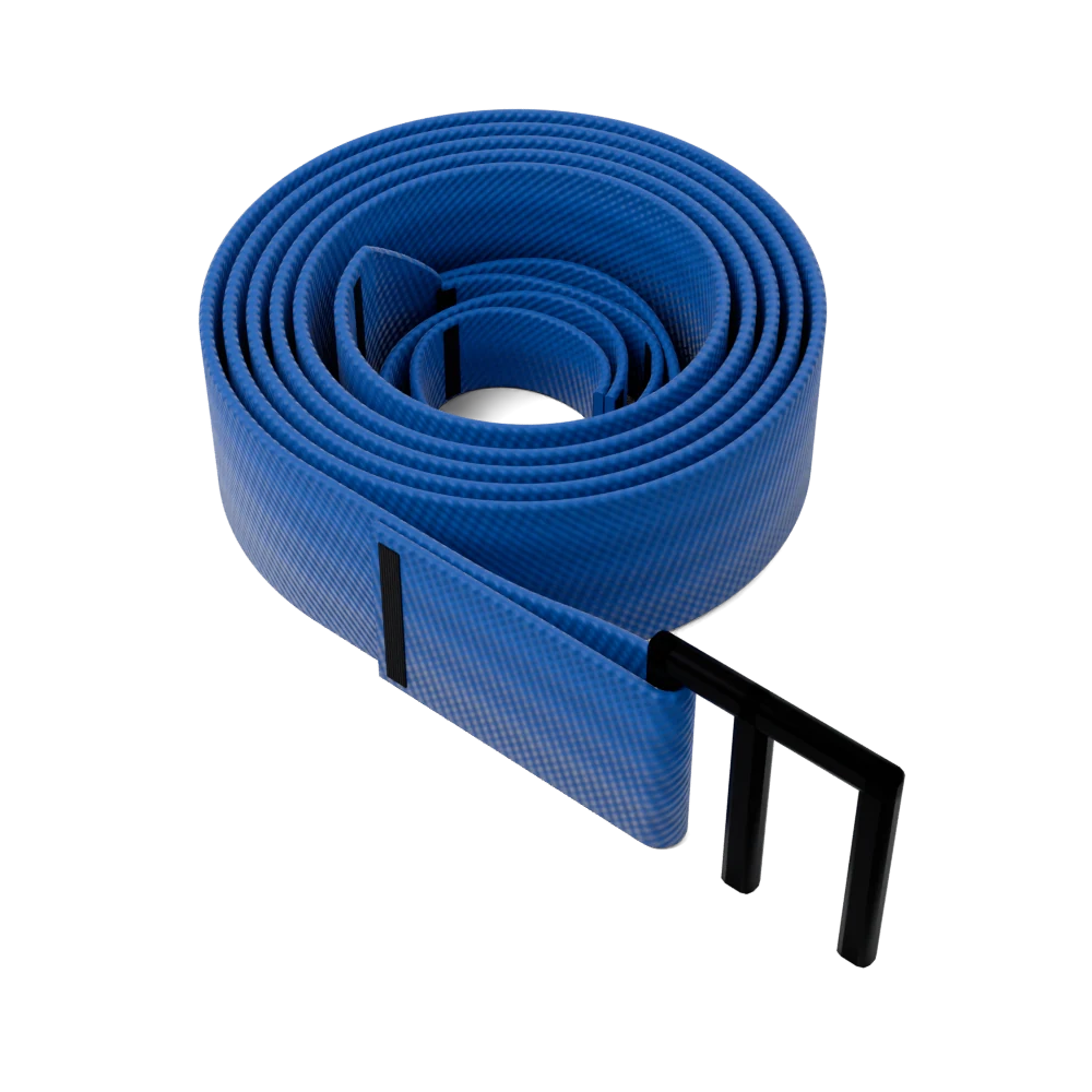 The Cut-to-Fit Belt rolled up
